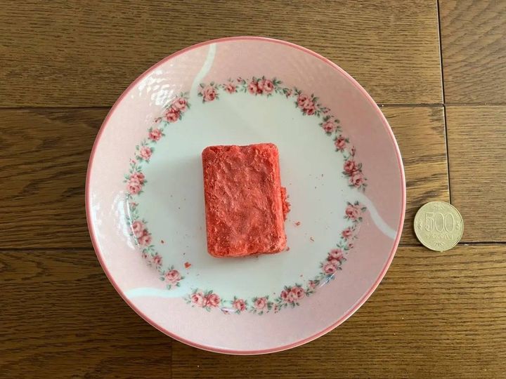 DAISO(ダイソー)：アスザックフーズ ザク切りいちご カレンダー 1食