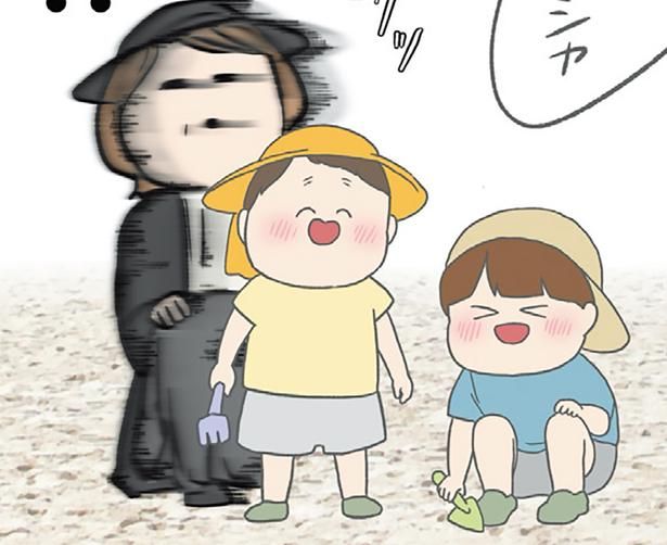 写真を撮ろうとすると （C）チリツモル／KADOKAWA