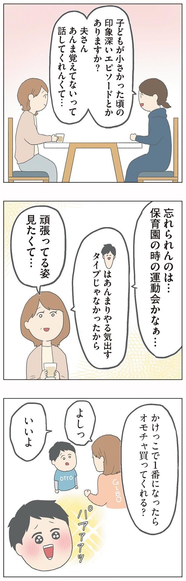 頑張ってる姿見たくて… （C）チリツモル／KADOKAWA