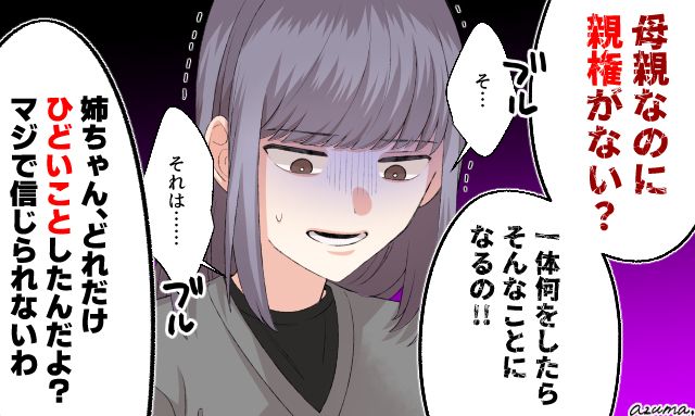 「一体何をしたらそんなことになるのよ！」親権を失った結果、家族から縁を切られた話