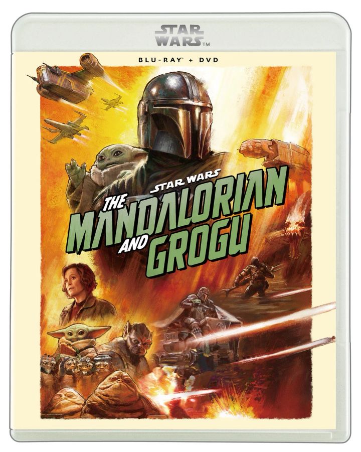 『スター・ウォーズ／マンダロリアン・アンド・グローグー』ブルーレイ＋DVDセットのパッケージ
