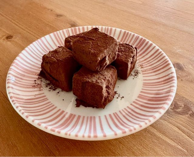 生チョコ寒天