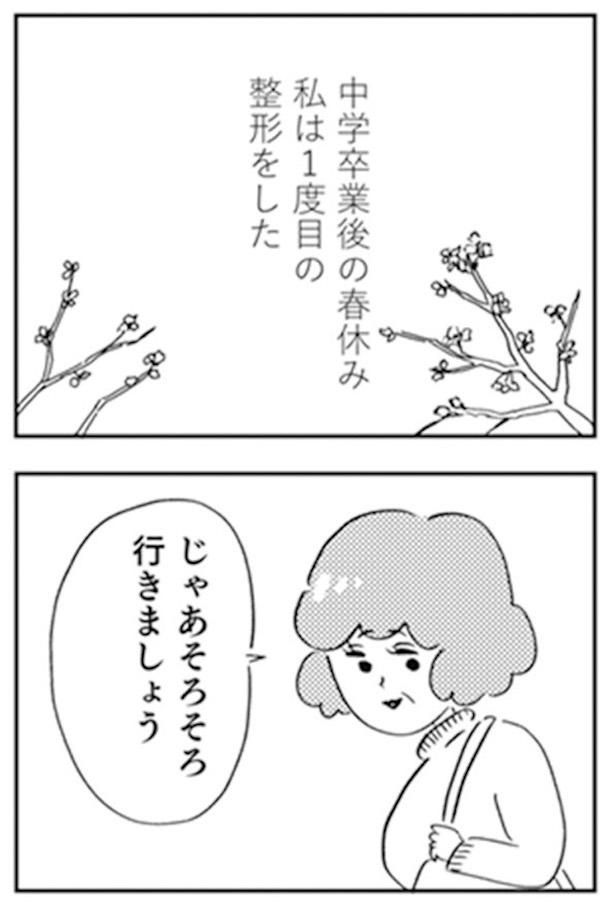 『親に整形させられた私が母になる エリカの場合』1 (C)グラハム子／KADOKAWA