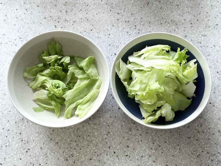 画像: 5日後、レタスの変化は？