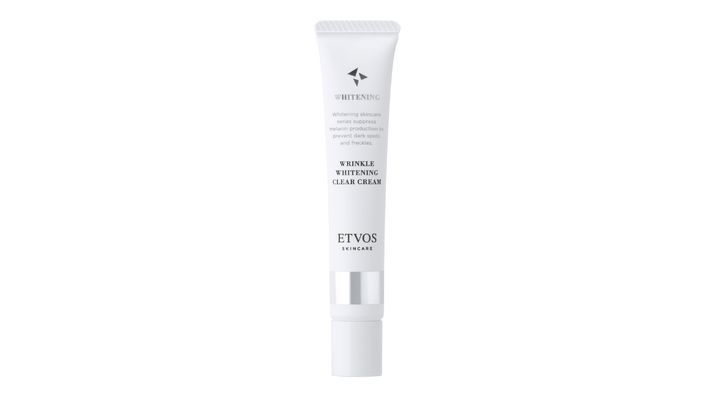薬用リンクルホワイトニングクリアクリーム 30g ¥6,380（税込・医薬部外品）／エトヴォス 問い合わせ先：エトヴォス 0120-0477-80