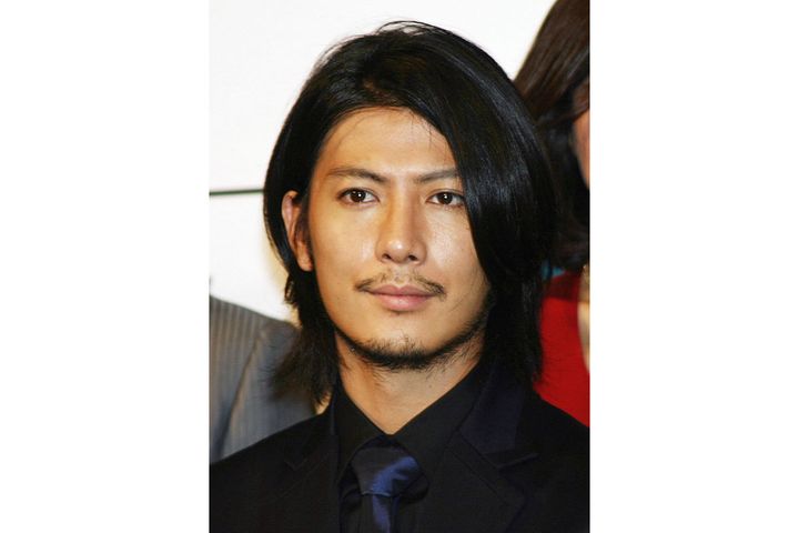 28歳の頃の玉山鉄二さん（撮影：2008年10月17日、時事）