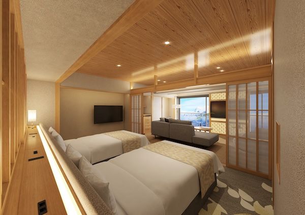 【山形県上山市】かみのやま温泉の「日本の宿 古窯」が、客室棟「花の館」をリニューアル