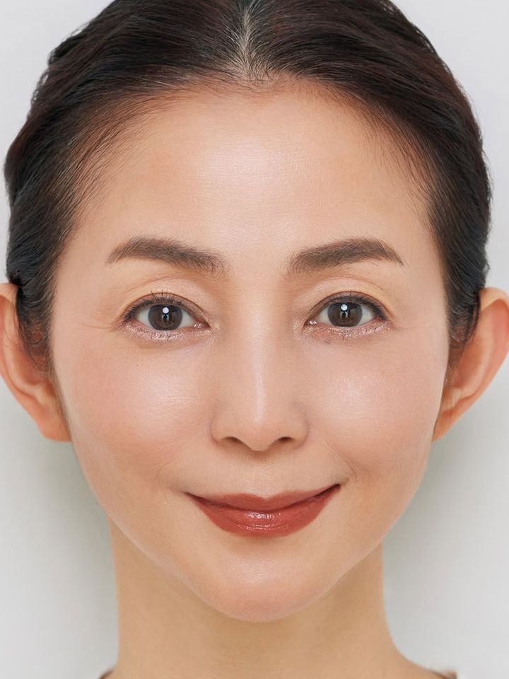 下まぶたラメありのメイク