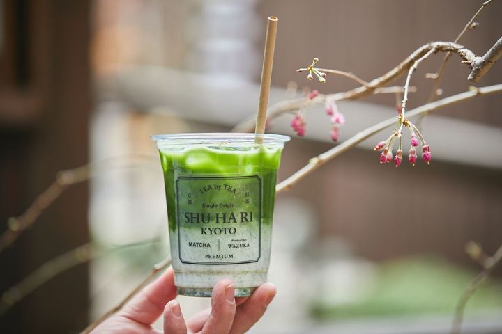 シングルオリジン抹茶のラテ800円