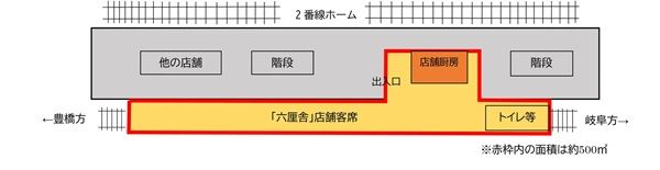 【愛知県名古屋市】JR名古屋駅1番線に『六厘舎』が期間限定オープン！線路上の空間で楽しむ濃厚つけめん