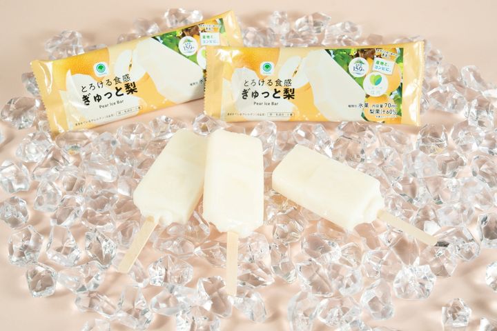 「とろける食感 ぎゅっと梨」の個包装3本