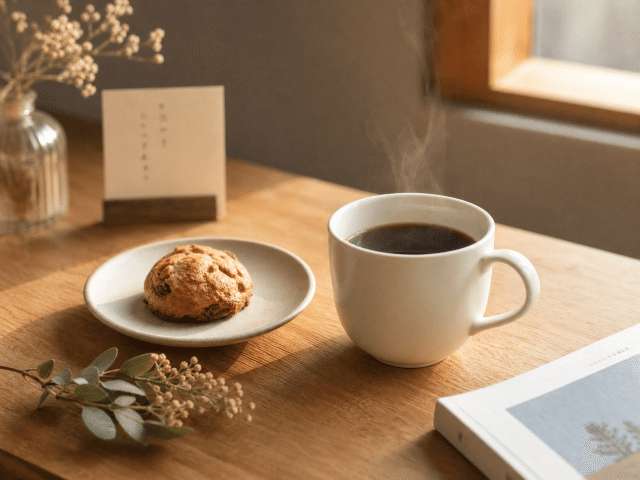 コーヒーと焼き菓子