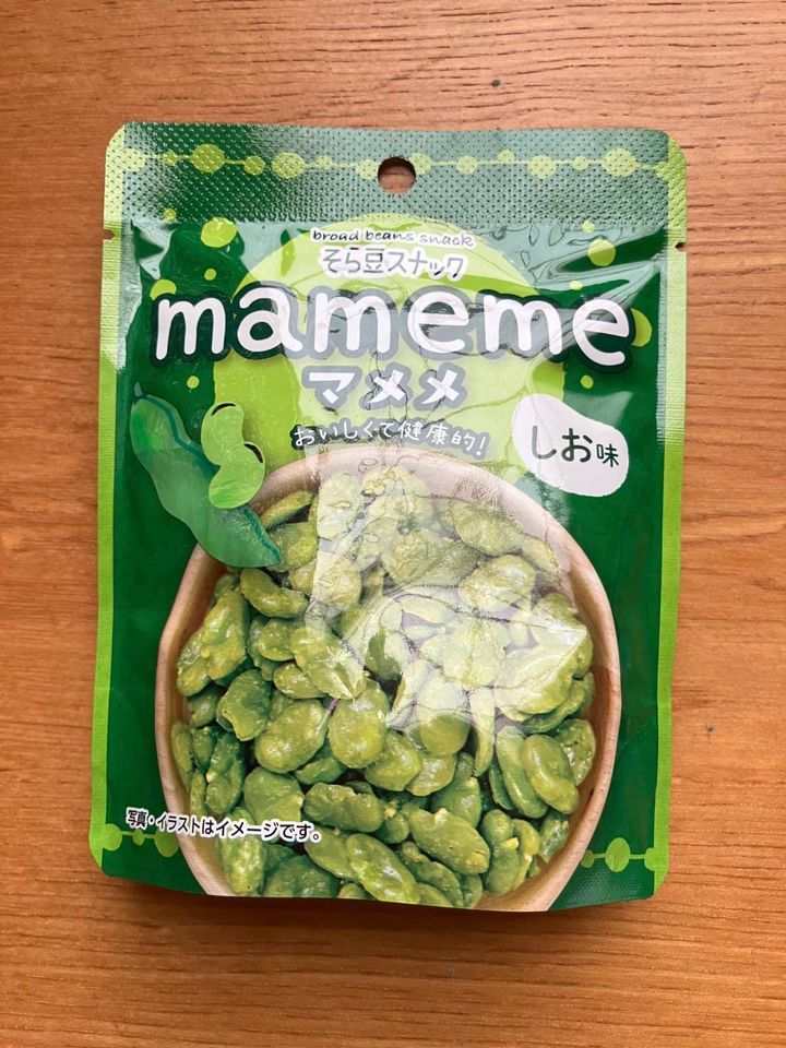 ダイソー：三都屋商事 そら豆スナック マメメ 塩味 30g