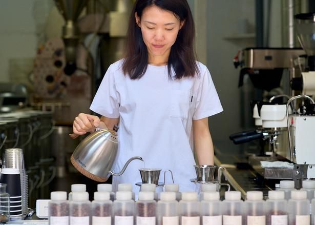 焙煎に加え、抽出も丁寧な仕事ぶり