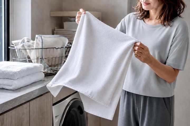 タオルの洗濯、柔軟剤を使わない方がいい？意外と知らない“ふんわり感”と吸水性の関係