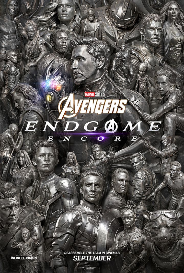映画『アベンジャーズ／エンドゲーム：アンコール』キービジュアル（US版） （C）2026 MARVEL width=