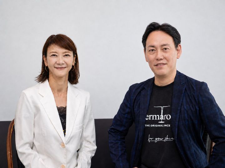 高瀬聡子医師とダーマローラージャパンCEO岩田真人氏