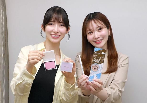 (写真左から)pdc マーケティング本部 マーケティング部 販促企画課 宣伝広告係の宮本さんと、同課 宣伝広告係マネージャーの塚本さん
