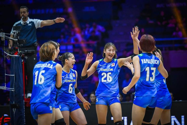 バレーボール女子日本代表（C）Volleyball World