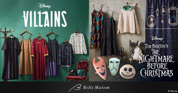 ベルメゾン ディズニー ハロウィーンコレクション メインビジュアル