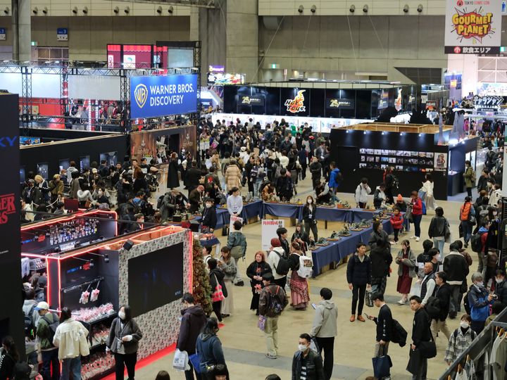 「東京コミコン」会場の来場者の様子