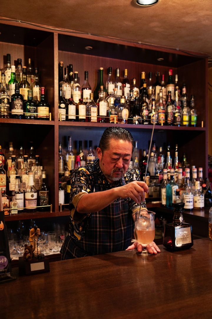 店主の田中雅博さん
