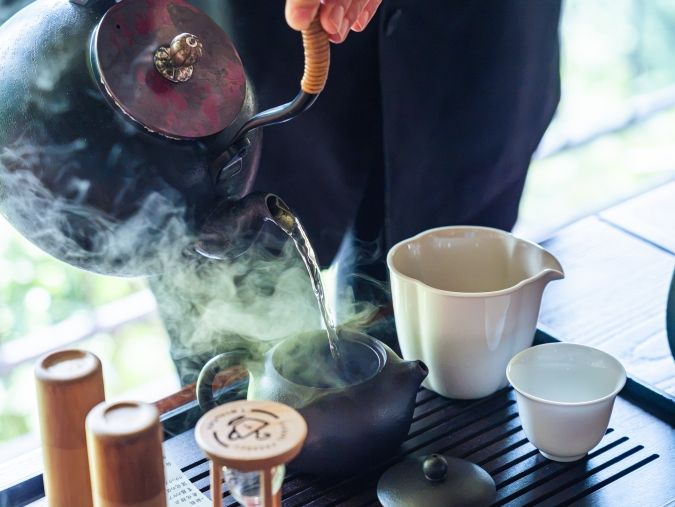 茶房びんずけ屋 文山包種茶