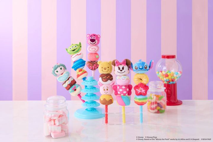 きゃらマロ Disney 全6種のメインビジュアル