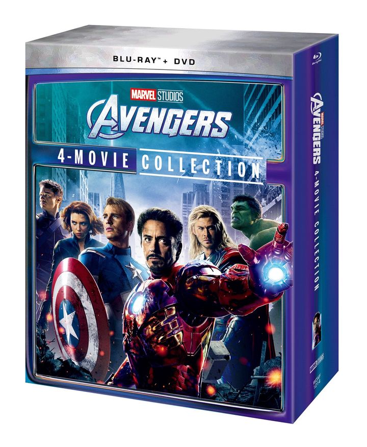 「アベンジャーズ：4ムービー・コレクション」BOXパッケージ