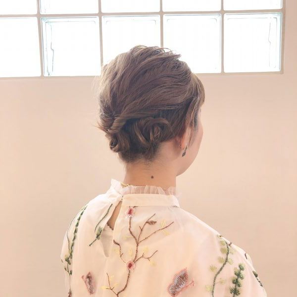 「逆リンパ」ヘアアレンジ
