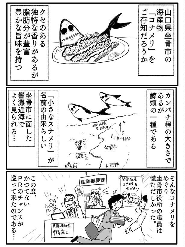 「コナメリ」1-2 画像提供：色白ゆうじろうさん