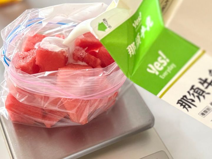 牛乳でミルク感がおいしい