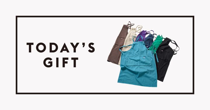 【今日のギフト】〈Dickies for Ron Herman〉のワークエプロン