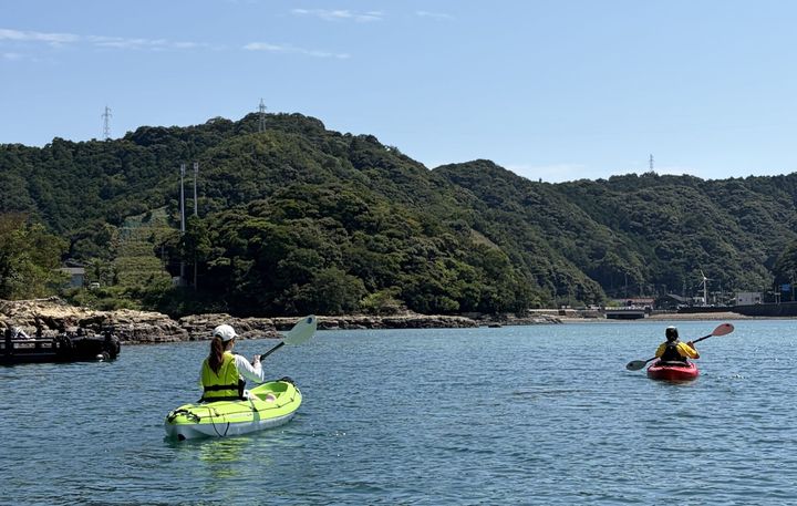 森浦湾の美しい景色を間近で楽しむ