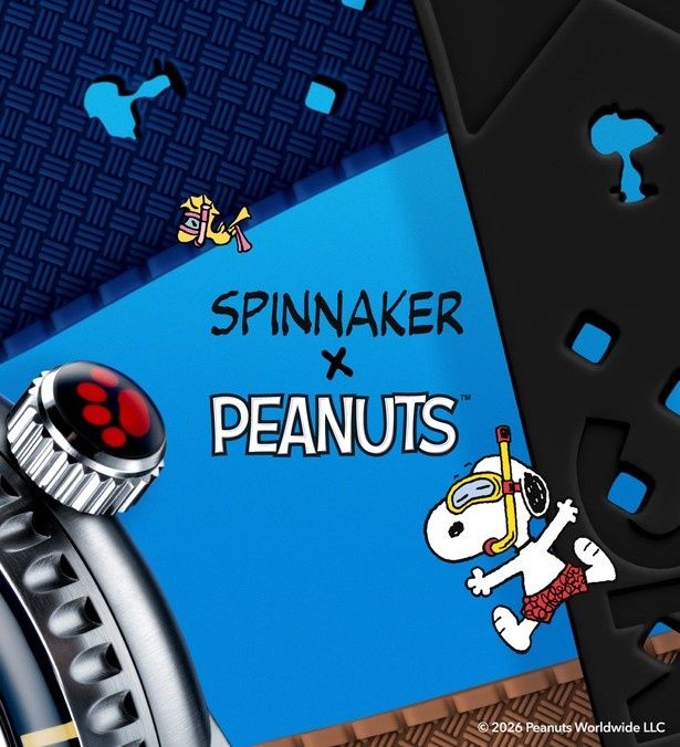 SPINNAKER初のPEANUTSコラボウォッチを、2026年8月26日(水)に発売 (C) 2026 Peanuts Worldwide LLC