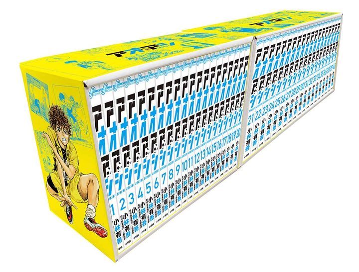 画像1: 人気サッカー漫画『アオアシ』、全40巻収録の「専用ボックス入り全巻セット」が発売決定！10月からアニメ2期も放送