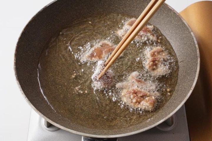 豚レバーの香味揚げ