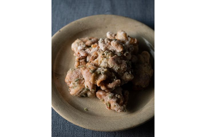 実山椒衣の唐揚げ