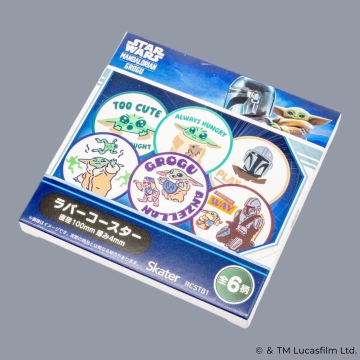 ラバーコースター（マンダロリアン＆グローグー） 個包装