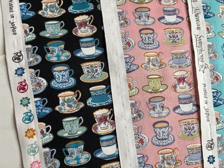【セリア】こんなの欲しかった！ティーカップ柄のカットクロス