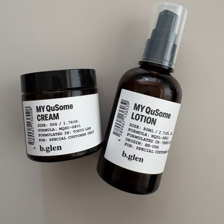 ビバリーグレンラボラトリーズ MY QuSome ローションとクリーム