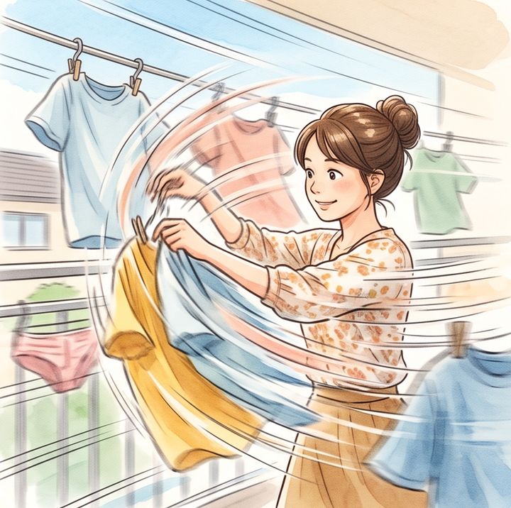 とにかく早く終わらせることを優先する
