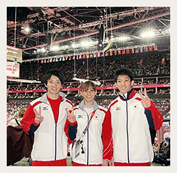 2012年ロンドン五輪、三きょうだいで同時に出場したのは日本体操史上初 写真＝田中理恵さん