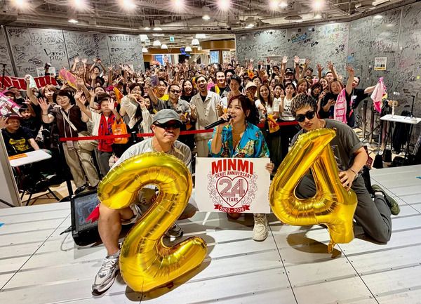 MINMIデビュー24周年ミニライブを地元・大阪で開催！10月には初の日本武道館公演も