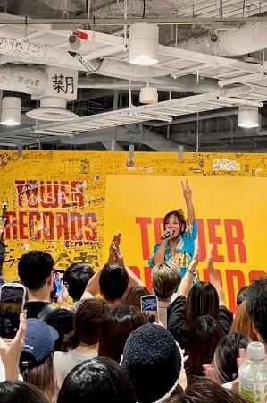 MINMIデビュー24周年ミニライブを地元・大阪で開催！10月には初の日本武道館公演も