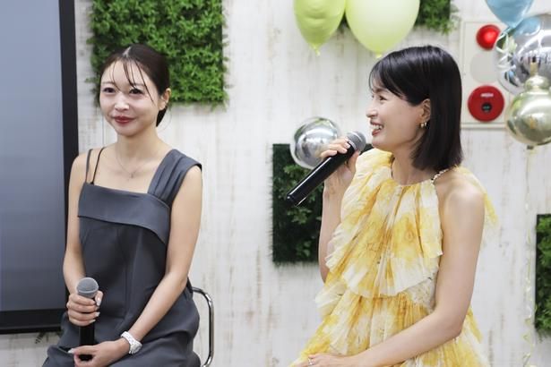 写真左から美容インフルエンサーのみきちさん、Romiさん