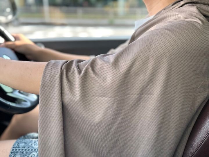車の中でも大活躍