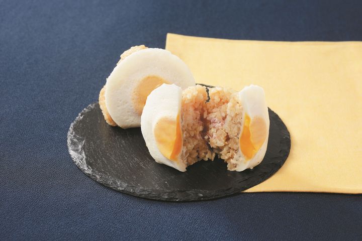 ローソン「とろ～り月見おにぎり」