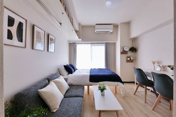 リビング・ベッドルーム／Photo：Airbnb