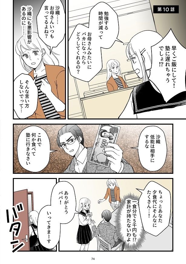 夫の見下し癖が娘にも悪影響を及ぼしている状況を憂う妻